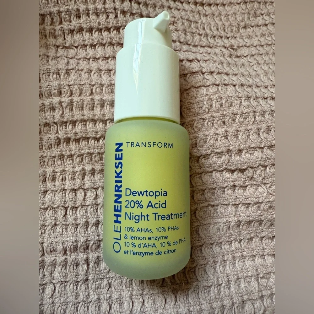 NIB OLEHENRIKSEN Dewtopia 20% Acid Night Treatment. Full size - Retail $60
